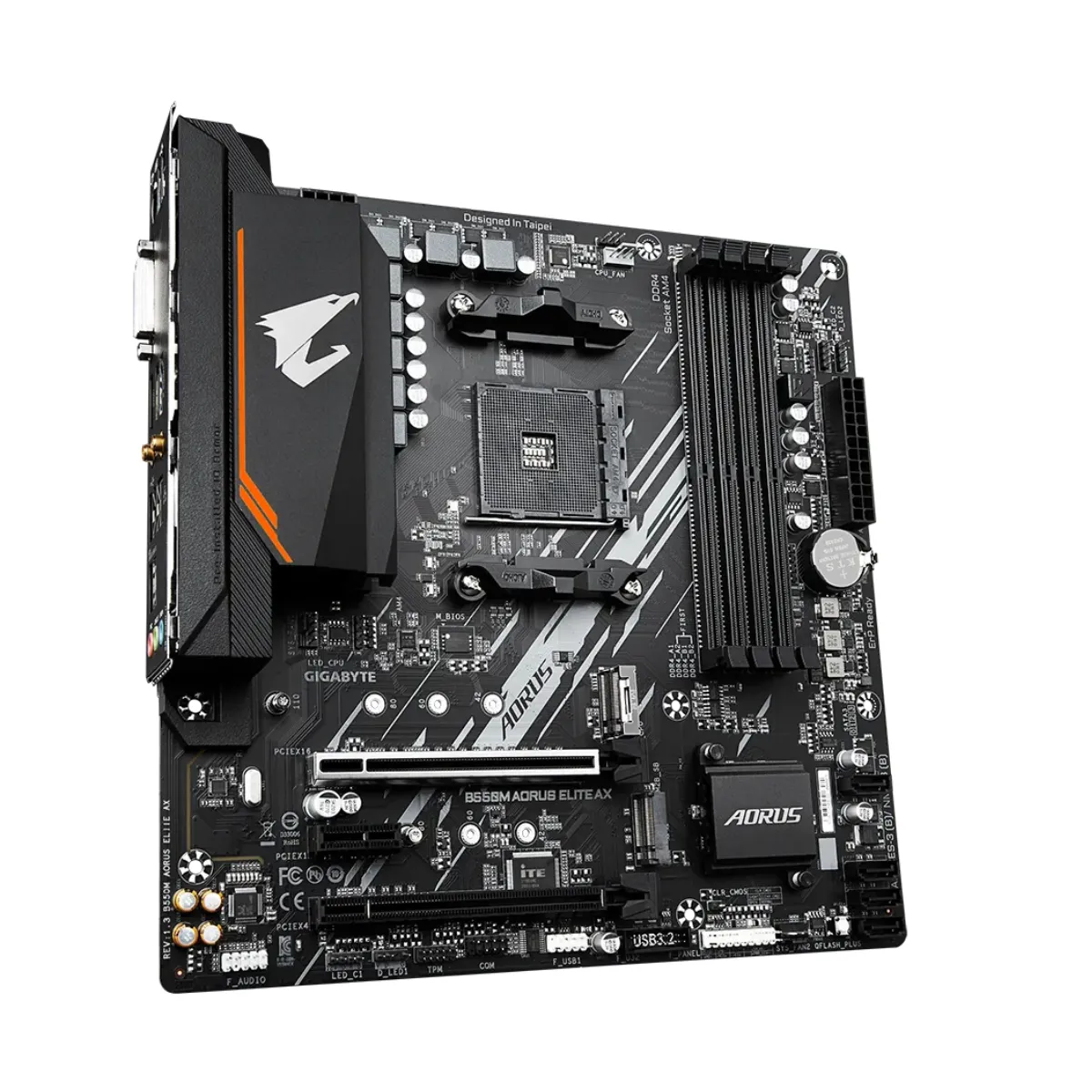 Placa Madre Aorus B550M ELITE AX DDR4 AM4 mATX-2