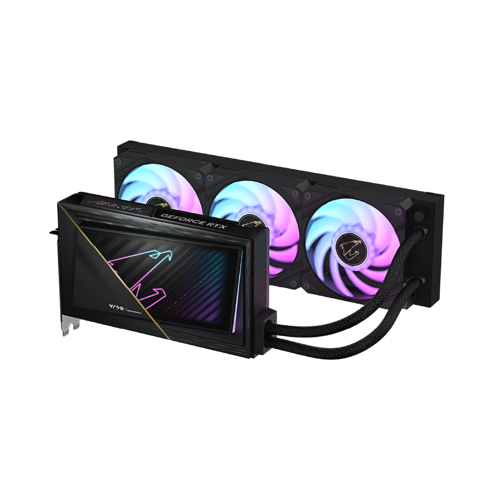 Tarjeta Video Aorus RTX 5090 Xtreme Waterforce 32G GDDR7 PciE-5-2