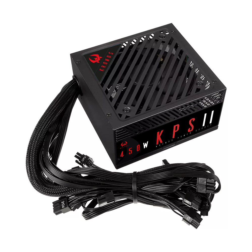 Fuente de poder ATX Kronos 450w, Certificada 80 Plus bronze-3