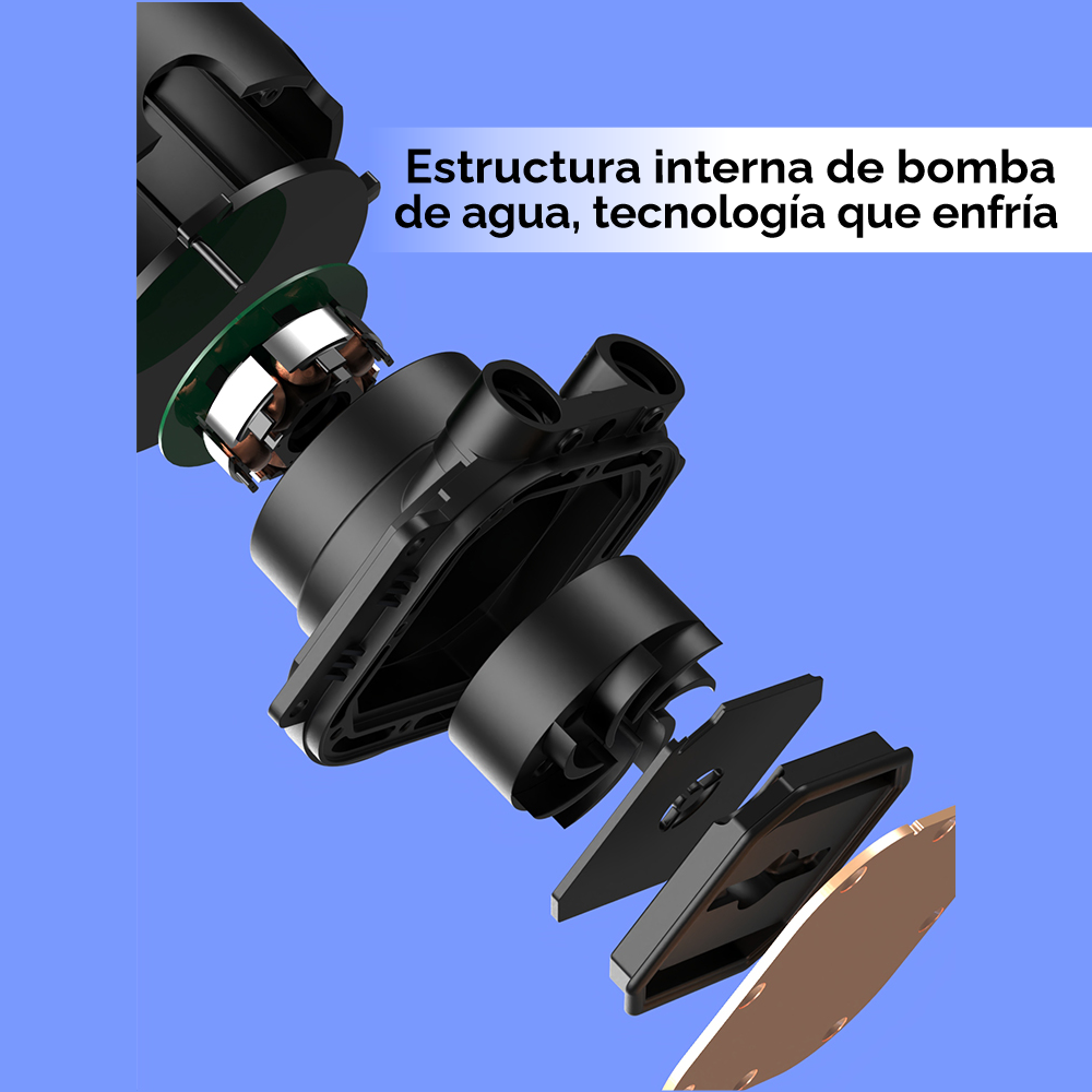 Refrigeración Líquida Wjcoolman UFO 360mm ARGB sincronizable (Intel / AMD)-3