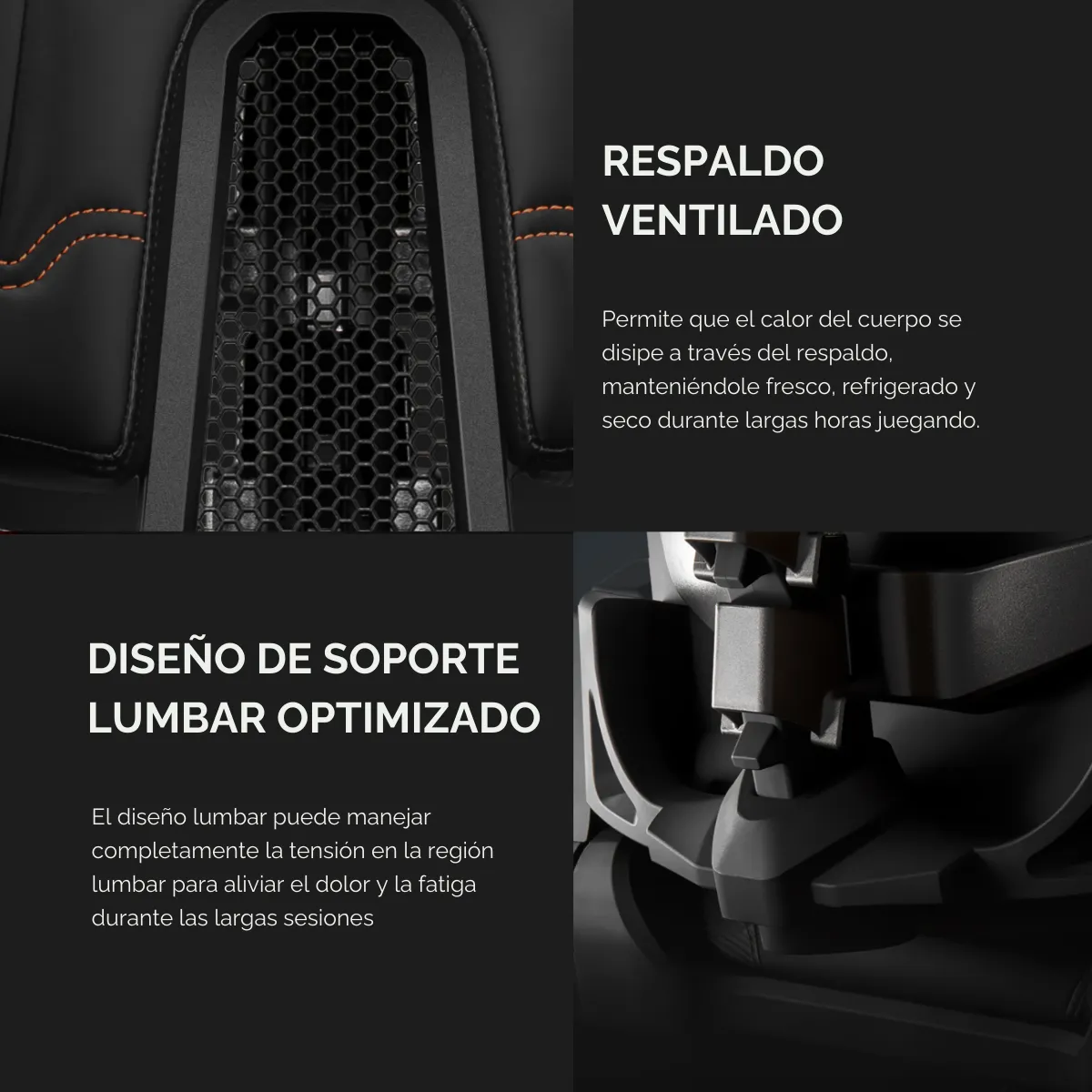 Silla Gamer Cougar Terminator Elite, Brazos 4D, Reclinable 150°-4