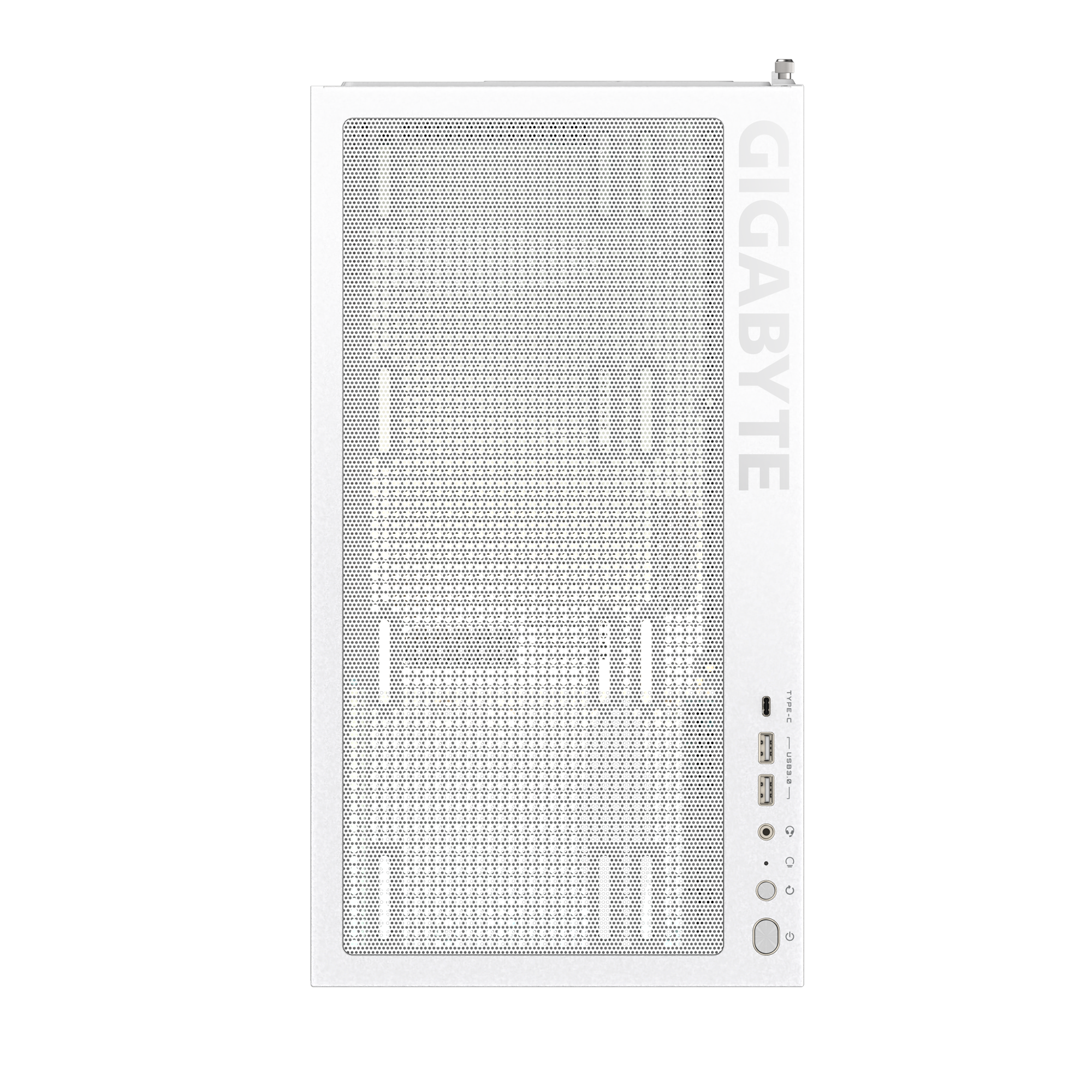 Gabinete Gamer Gigabyte C500 Panoramic Blanco Vidrio templado ATX 4Fan-4