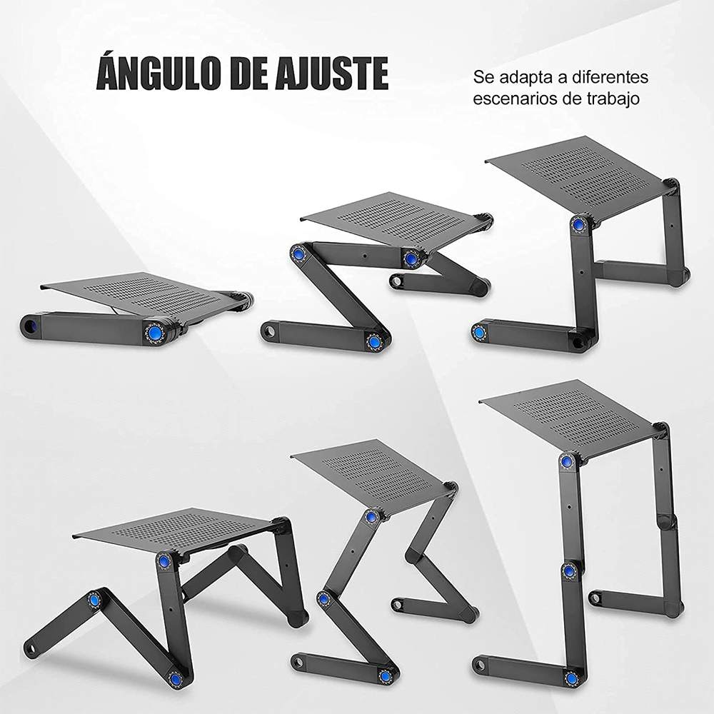 Mesa Laptop Ventilador Notebook Soporte Macbook Fan Cooler-2
