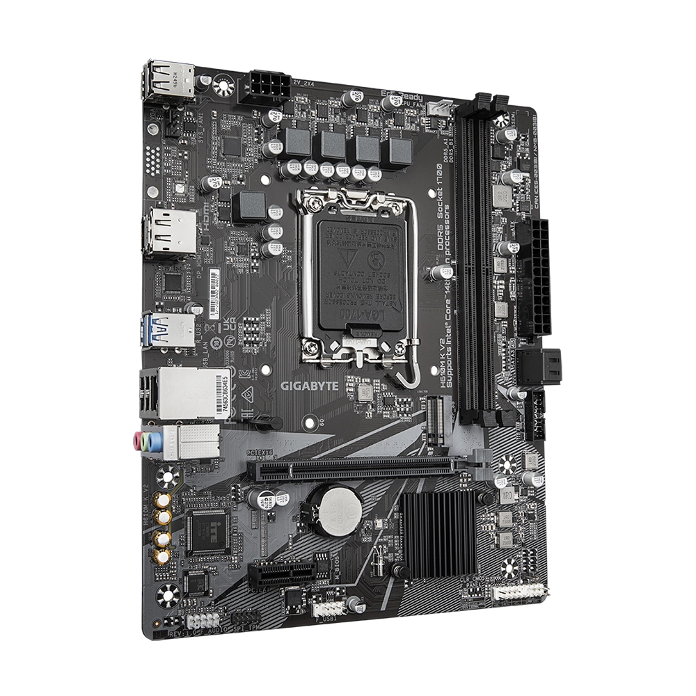 Placa Madre Gigabyte H610M K V2, Intel H610, LGA 1700, DDR5-2