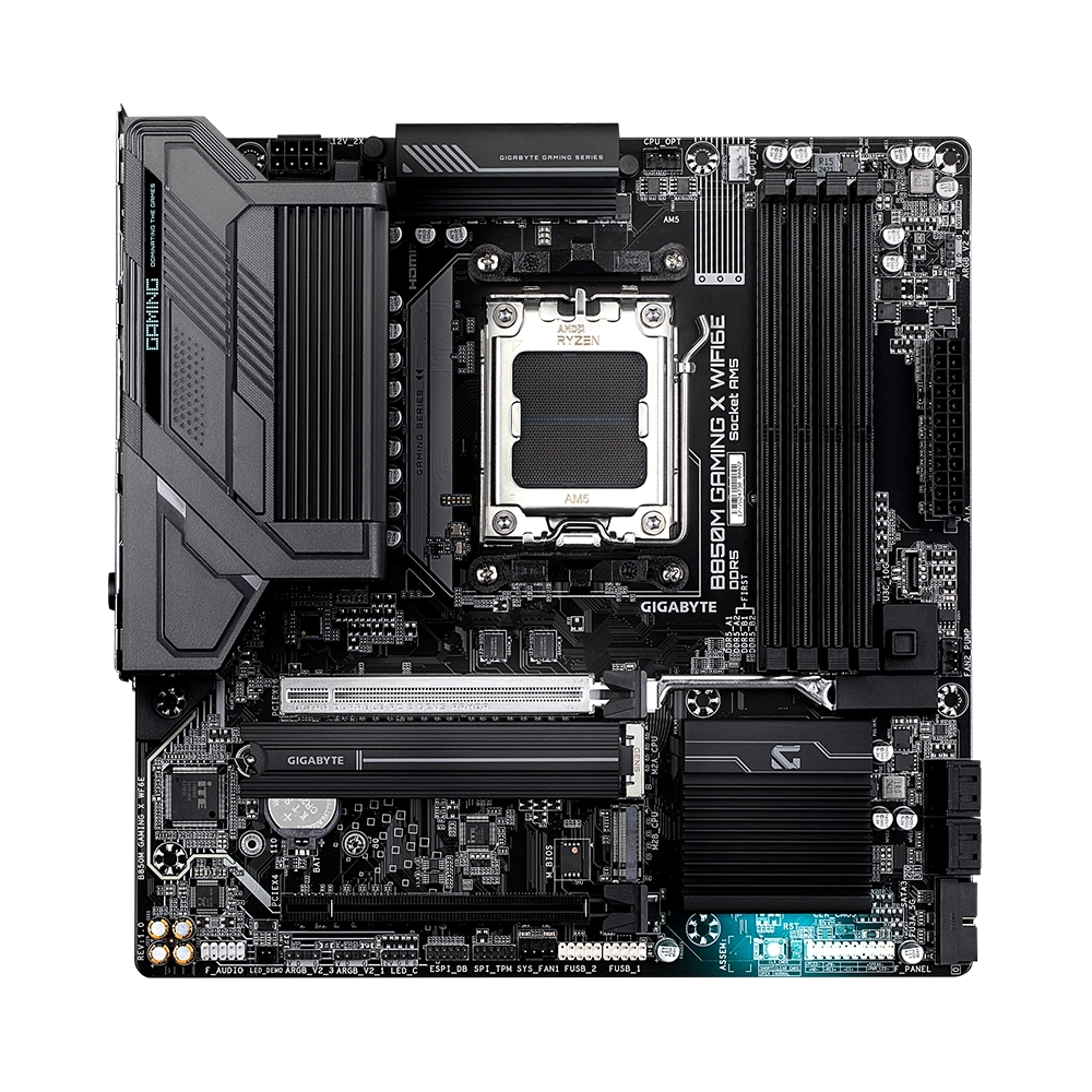   Placa Madre Gigabyte B850M Gaming X WF6E, AMD B850 AM5, DDR5-2