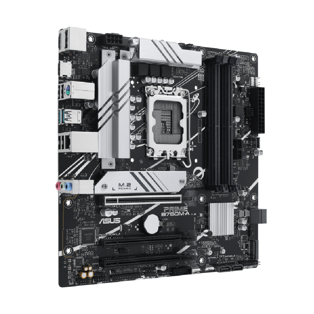 Placa Madre Asus PRIME B760M-A-CSM LGA 1700 DDR5, mATX, Aura Sync-2