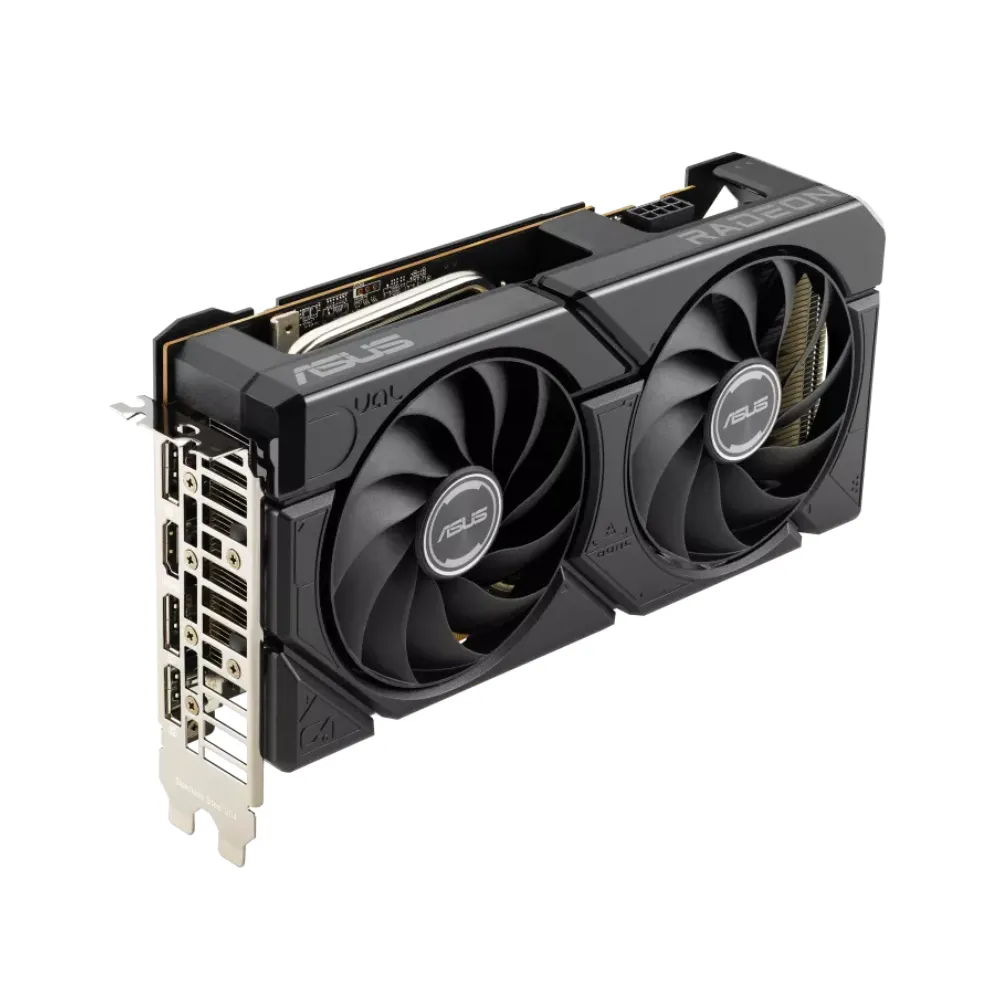 Tarjeta Video ASUS Dual RX 7600 8GB OC GDDR6 PCIe-4-3