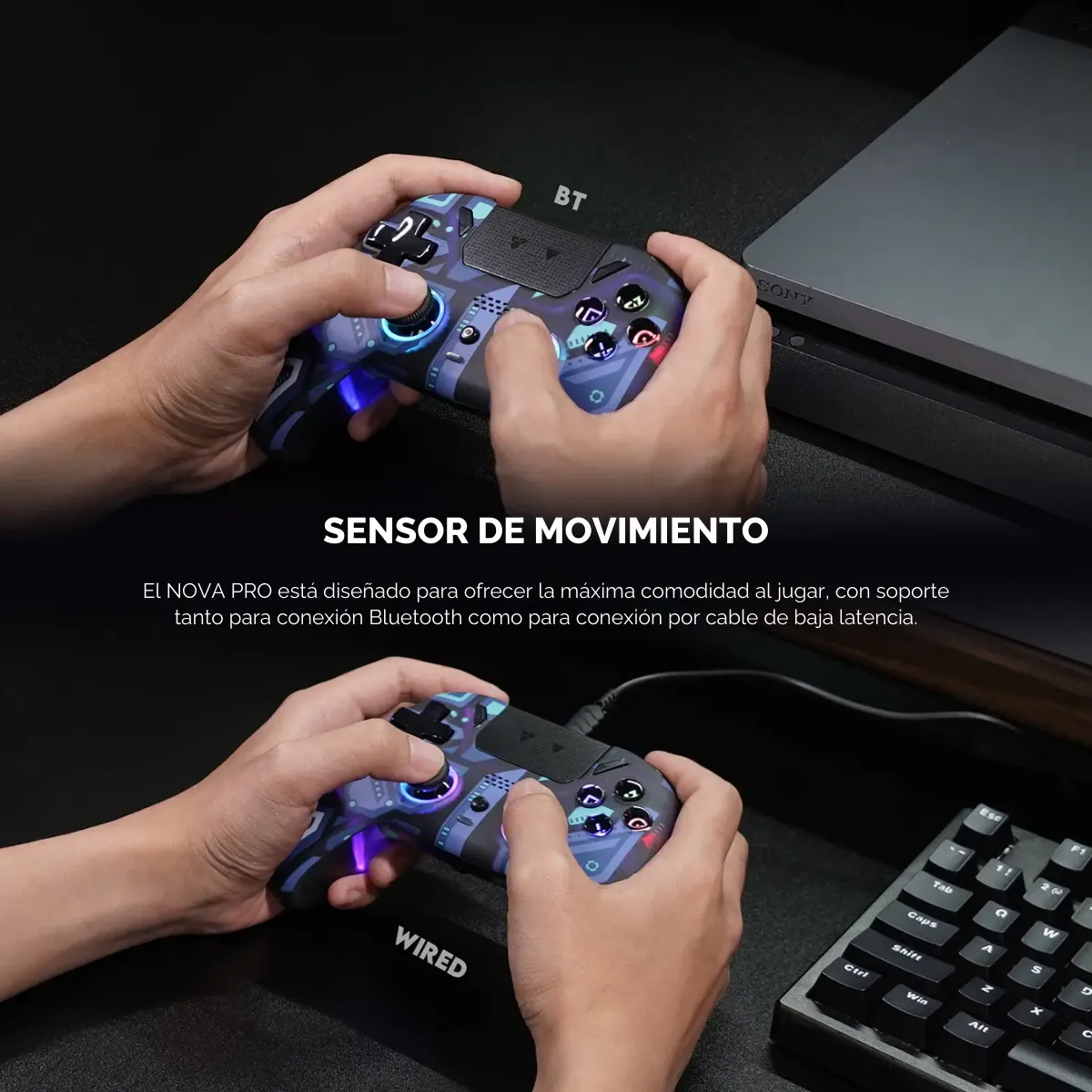 Control Joystick Fantech Nova Pro Polaris WGP14V2 Inalámbrico RGB-7