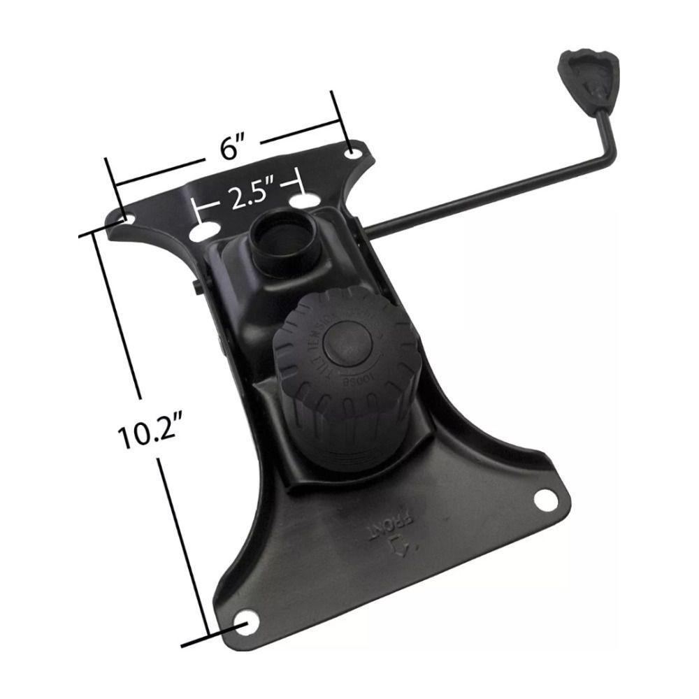 Repuesto Para Silla Gamer, Mecanismo Plato Con Palanca 16 X 26 Cm-2