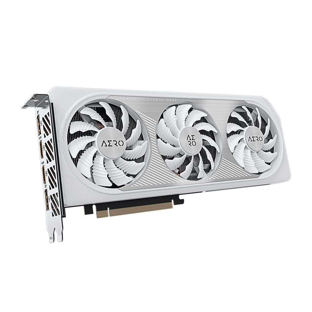 Tarjeta gráfica Gigabyte GeForce RTX 4060 AERO OC 8G GDDR6-3