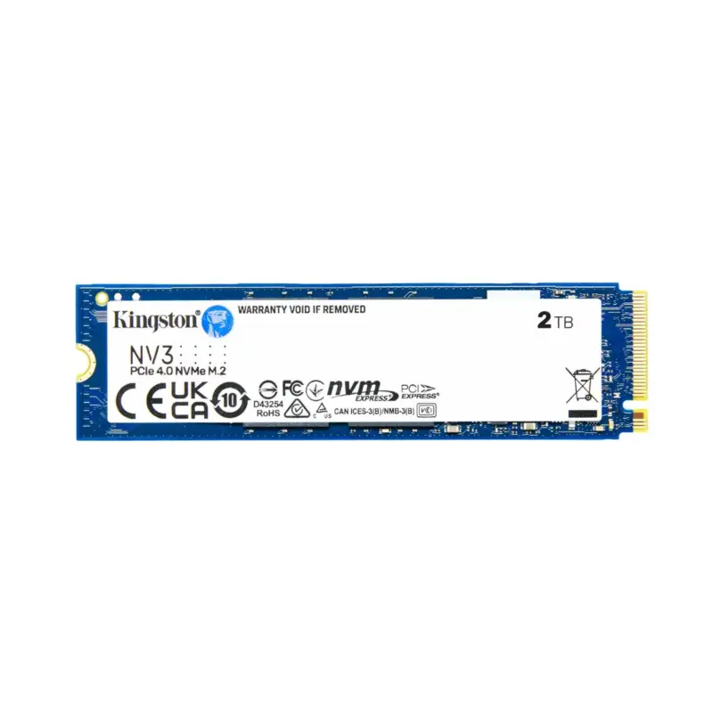 Unidad SSD Kingston NV3 2TB M.2 6000 MB/s NVMe PciE-4 3D NAND-0