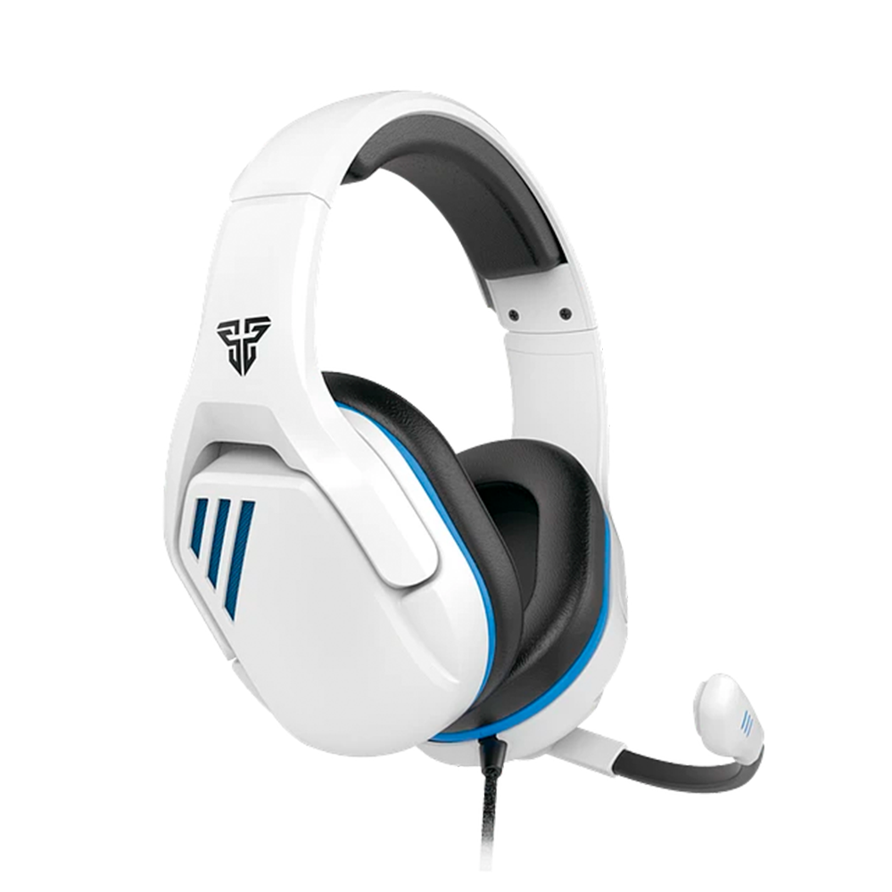 Audífono Gamer Fantech Valor MH86 Blanco conexión jack 3.5m-3
