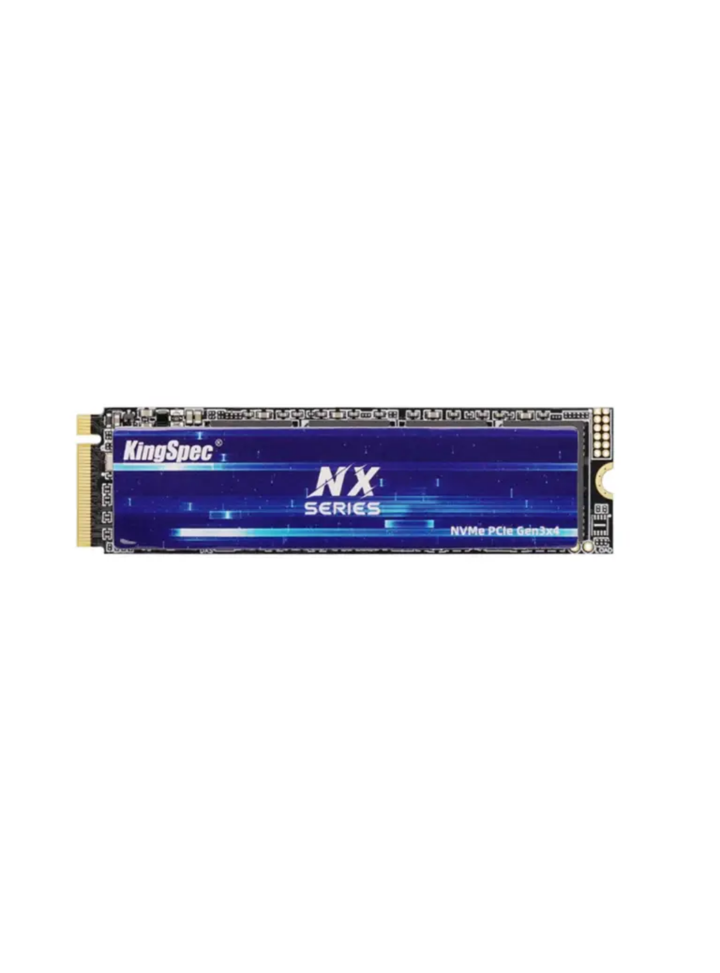 Unidad SSD KingSpec NX 1TB, M.2 NVMe, PciE-3, 3400 MB/s-0