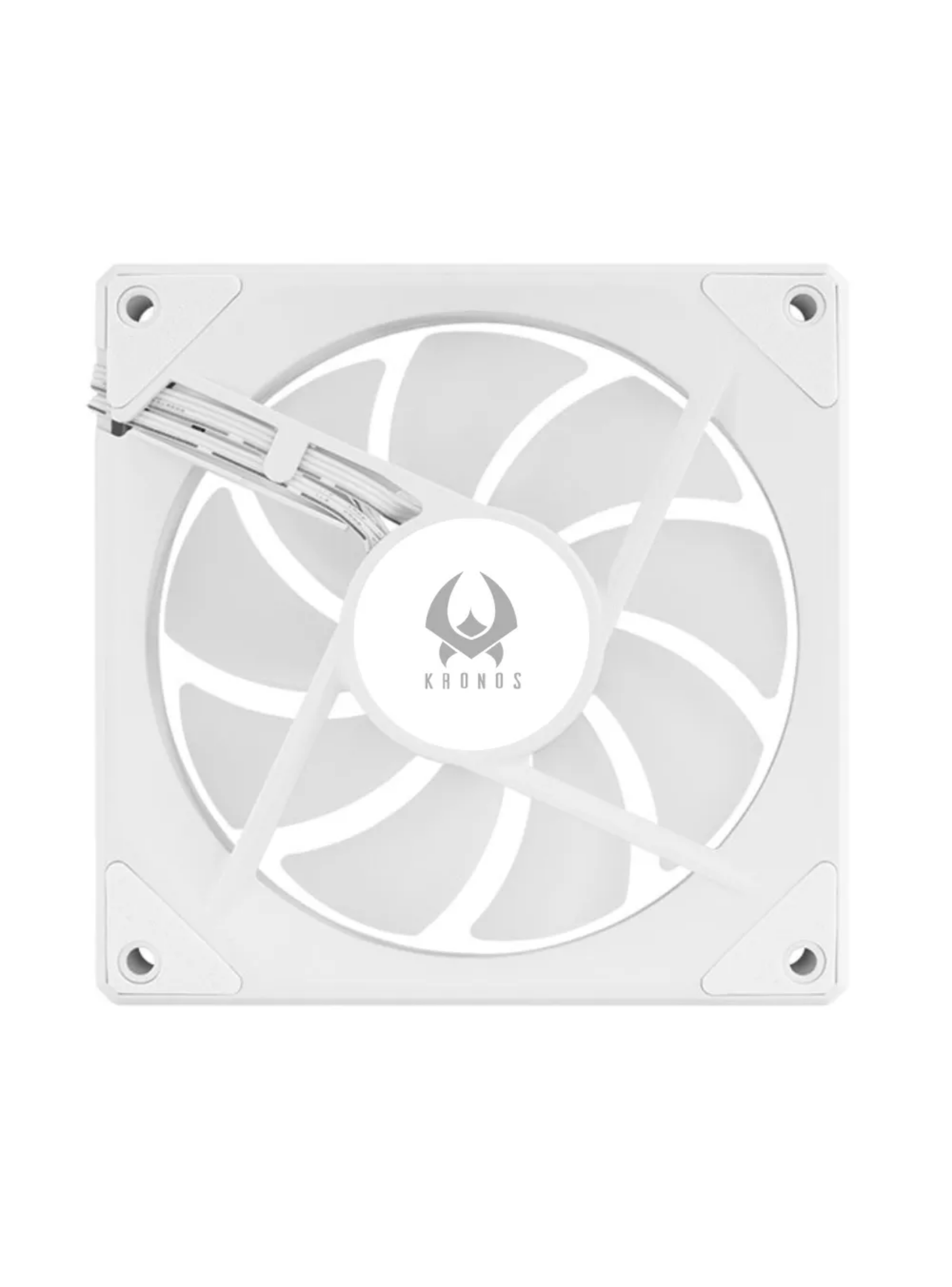 Ventilador Gabinete PC Kronos Eurus, ARGB, 120mm, PWM, White-3