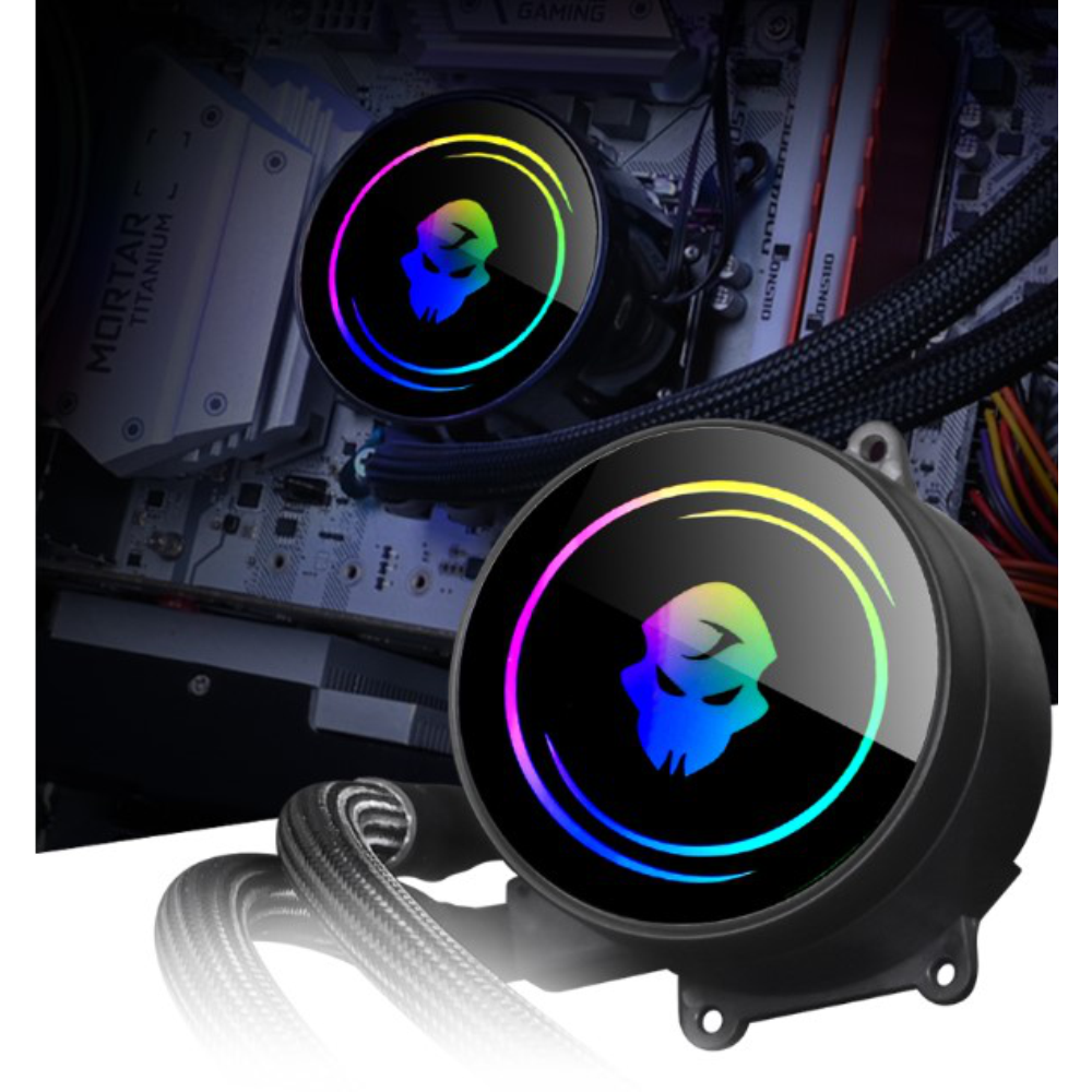 Refrigeración Líquida Wjcoolman UFO 240mm ARGB sincronizable (Intel / AMD)-2