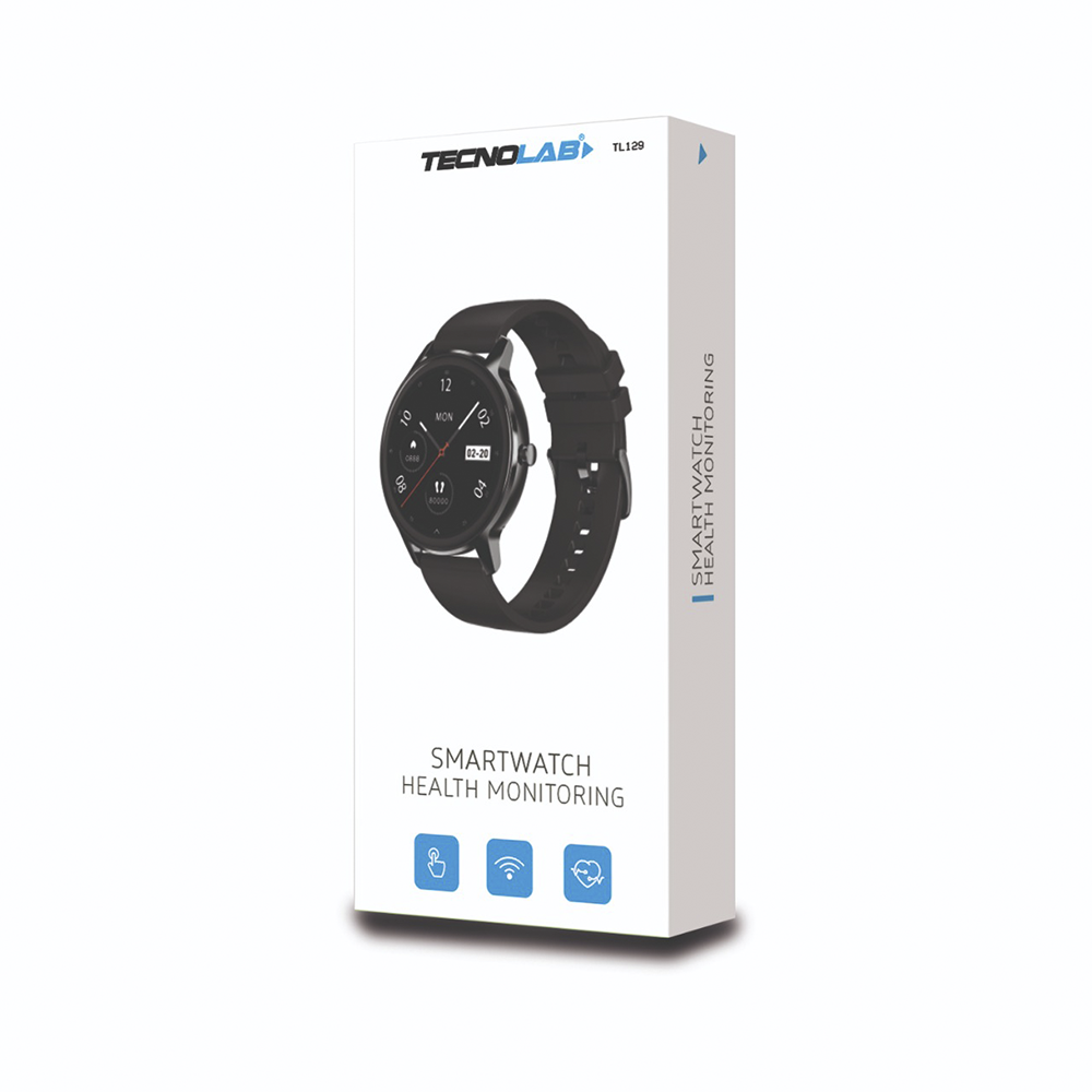 SmartWatch Tecnolab TL129 (42mm, BT, WaterProof, Health Monitoring)-3