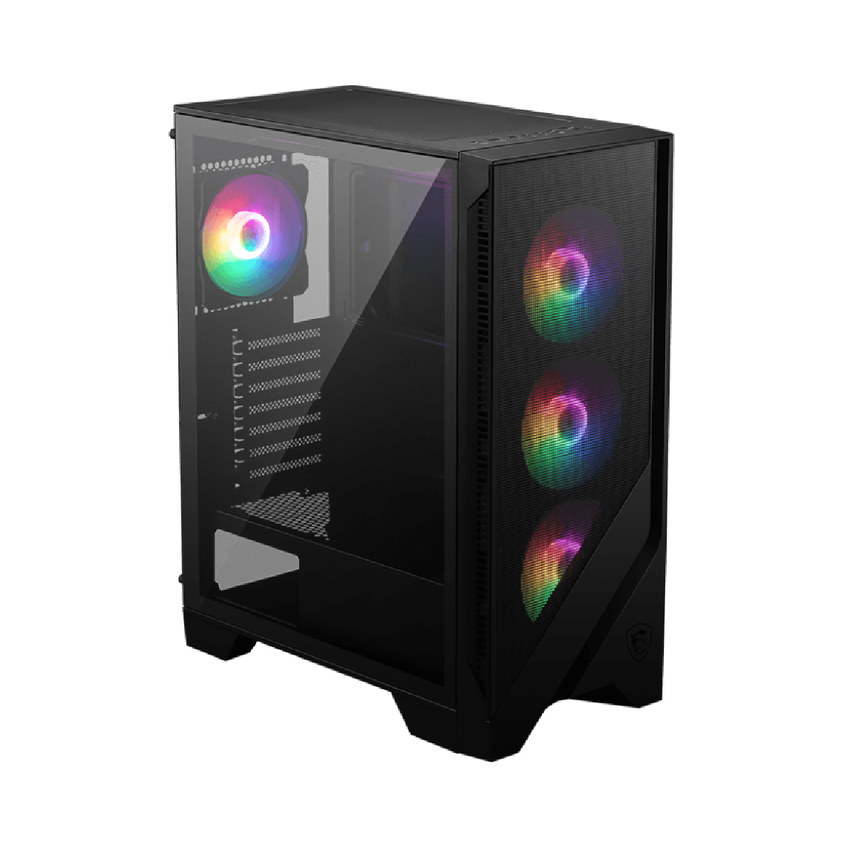Gabinete Gamer MSI MAG FORGE 120A AIRFLOW Panel Vidrio 6Fan ATX-3