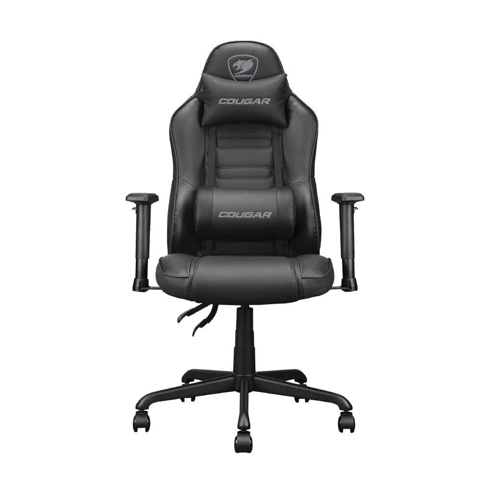 Silla Gamer Cougar Fusion S Black Ergonómica Reclinación 130º-0