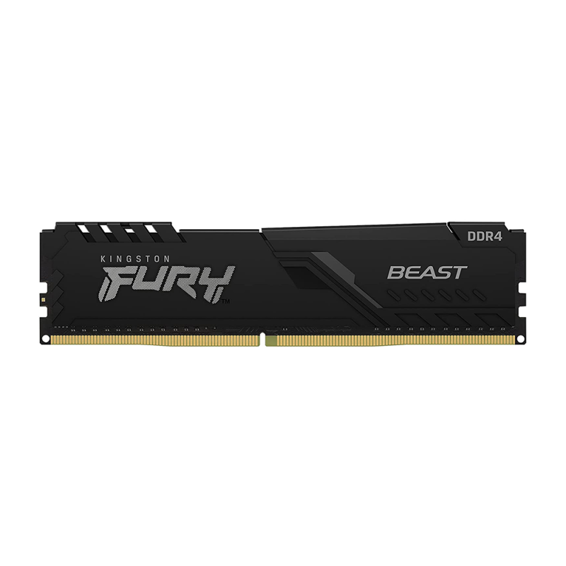 Memoria RAM Kingston Fury Beast de 8GB (DDR4, 3200MHz, CL16, DIMM)-0