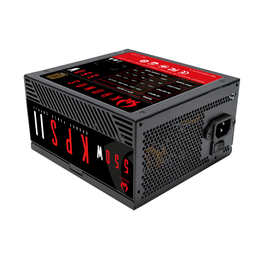 Fuente de poder ATX Kronos 550w, Certificada 80 Plus bronze-2