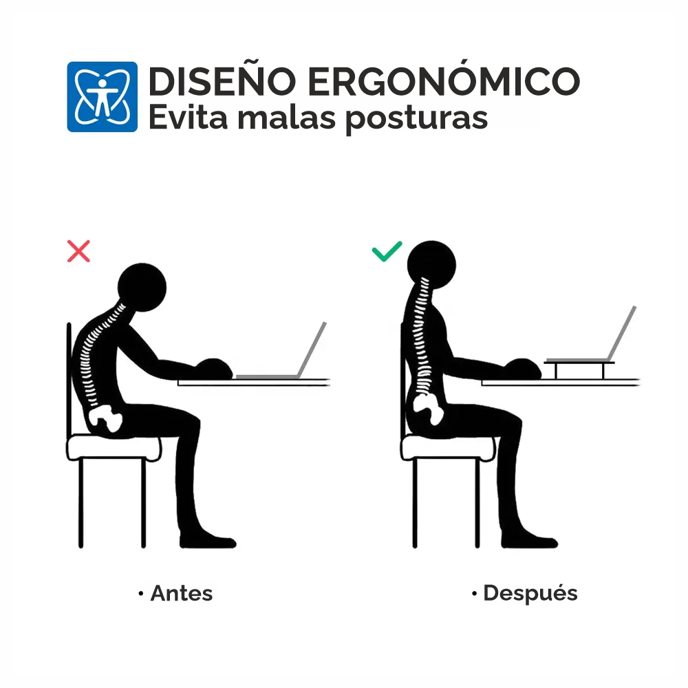 Soporte Base para Monitor, notebook, impresora, multiuso con 3 niveles de elevación-4