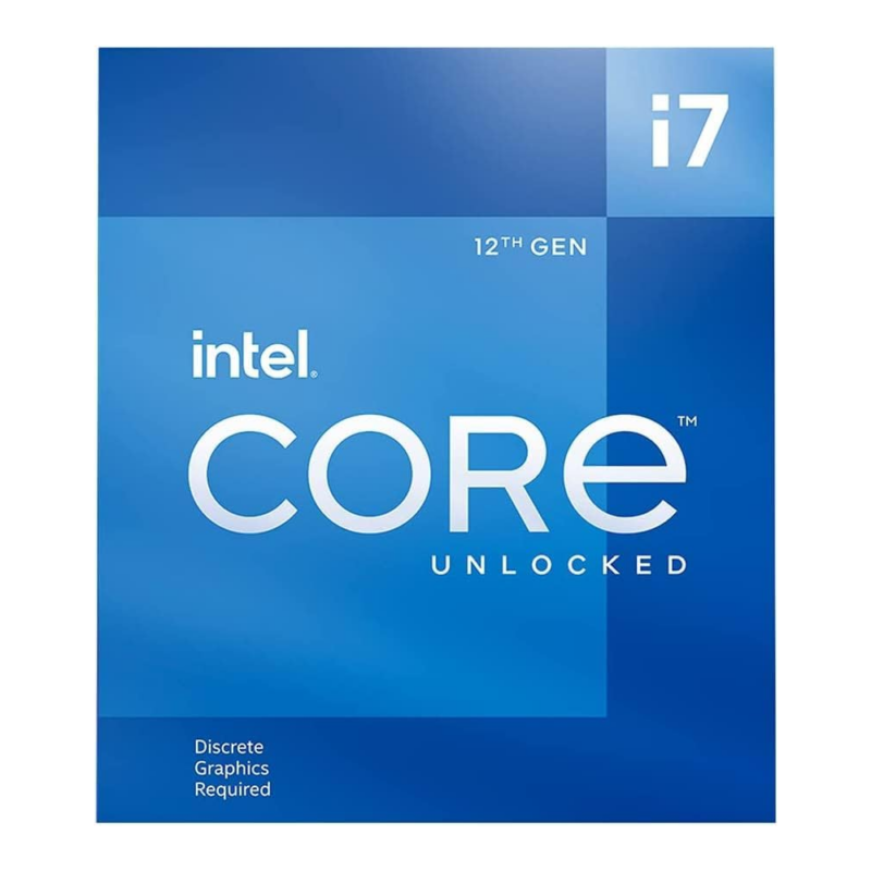 Procesador Intel Core i7-12700KF, 12º Gen 3.6GHz (Hasta 5GHz), Socket LGA1700-2