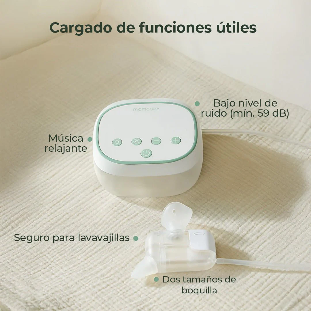 Aspirador Nasal El ctrico 2 en 1 BreezyClear Pro Grado Hospitalario Momcozy-5