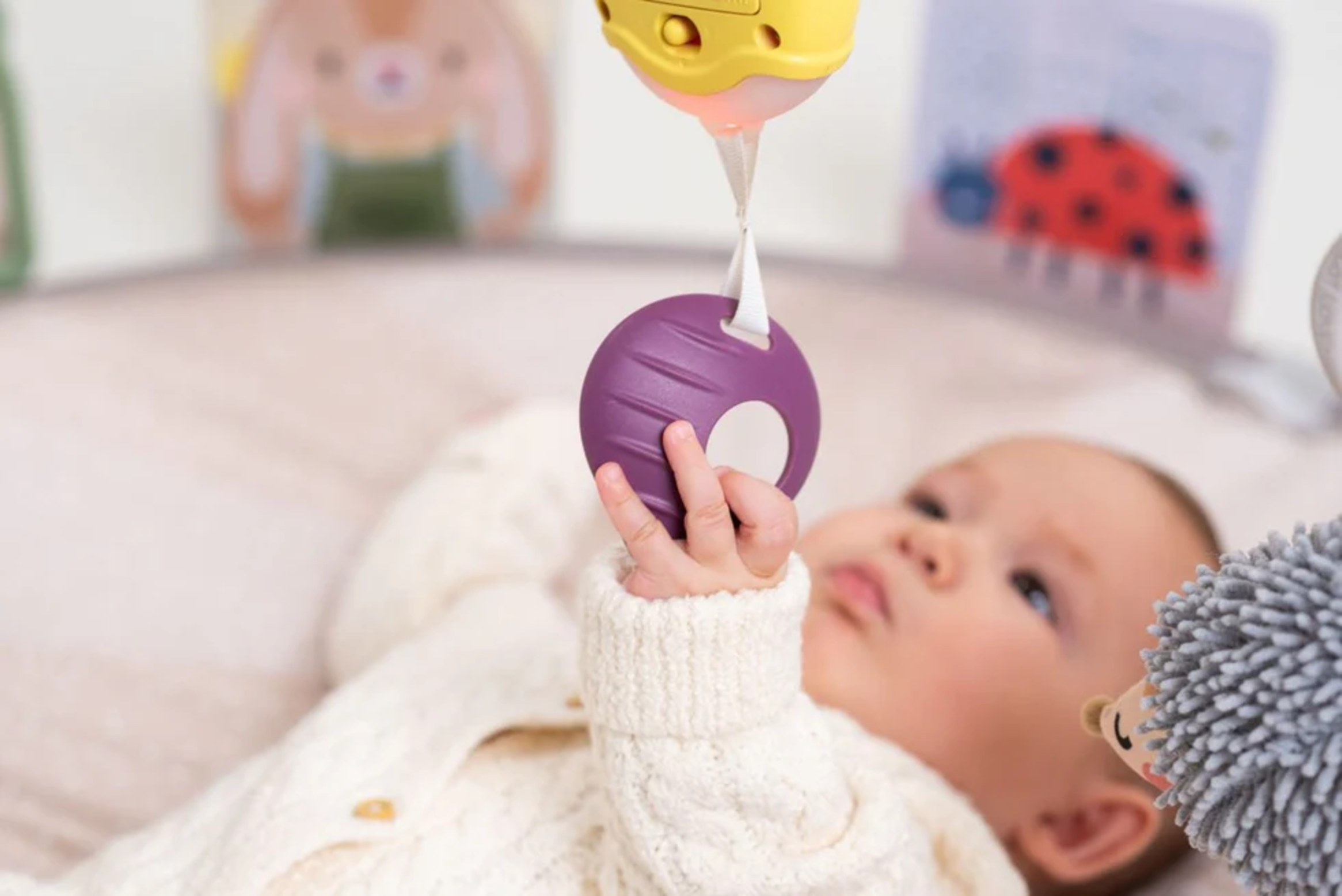 Gimnasio de Actividades Tummy Time Taf Toys-4