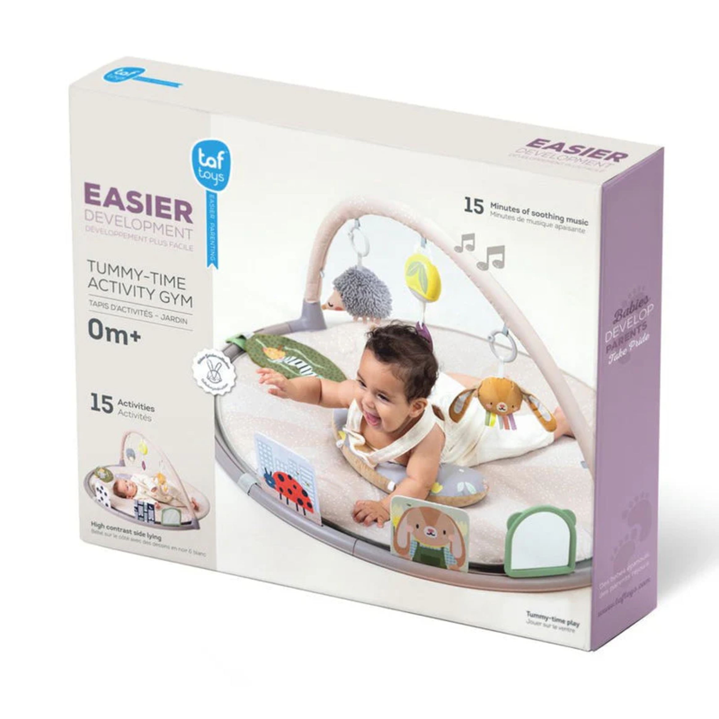 Gimnasio de Actividades Tummy Time Taf Toys-5
