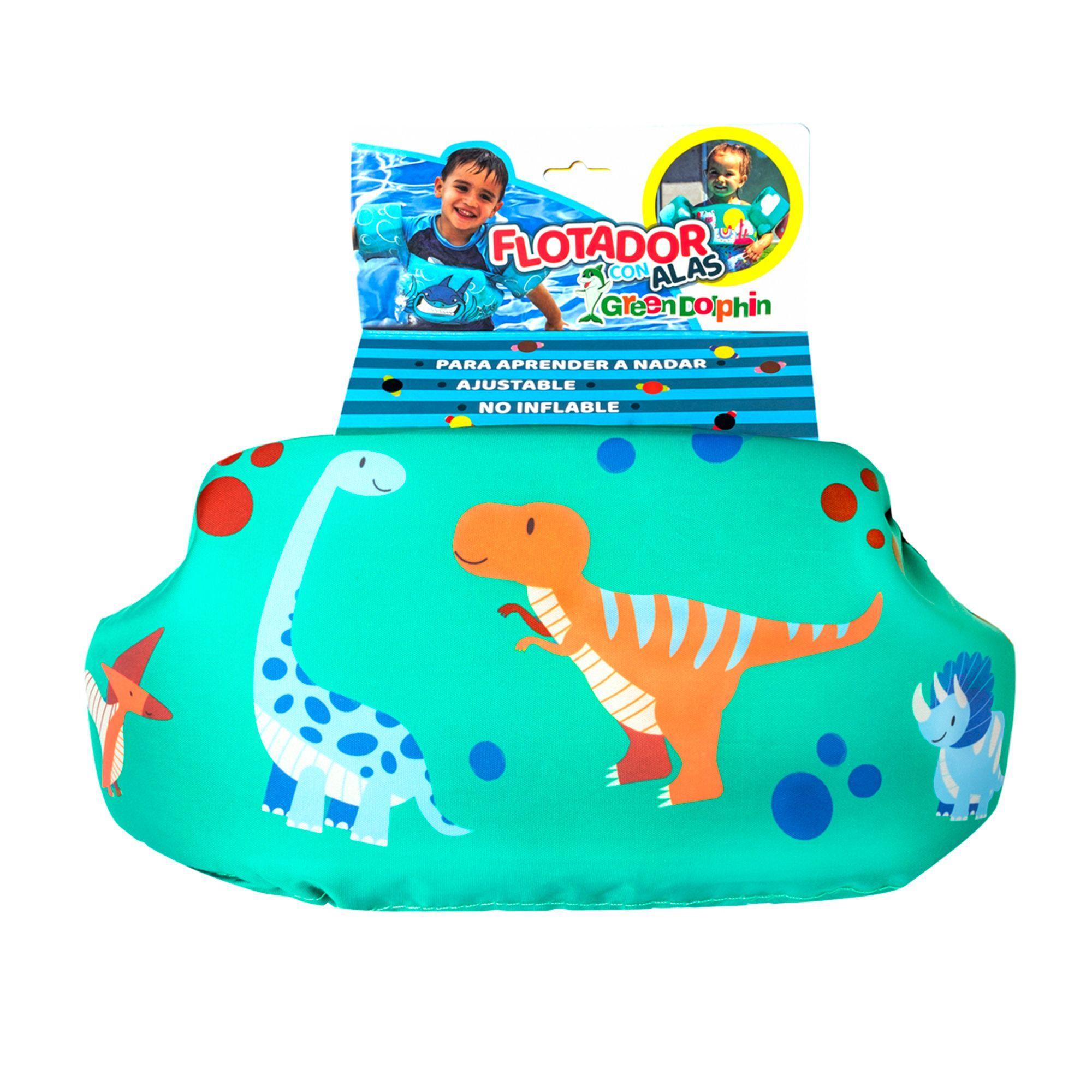 Flotador con Alitas Green Dolphin Dinosaurio-2