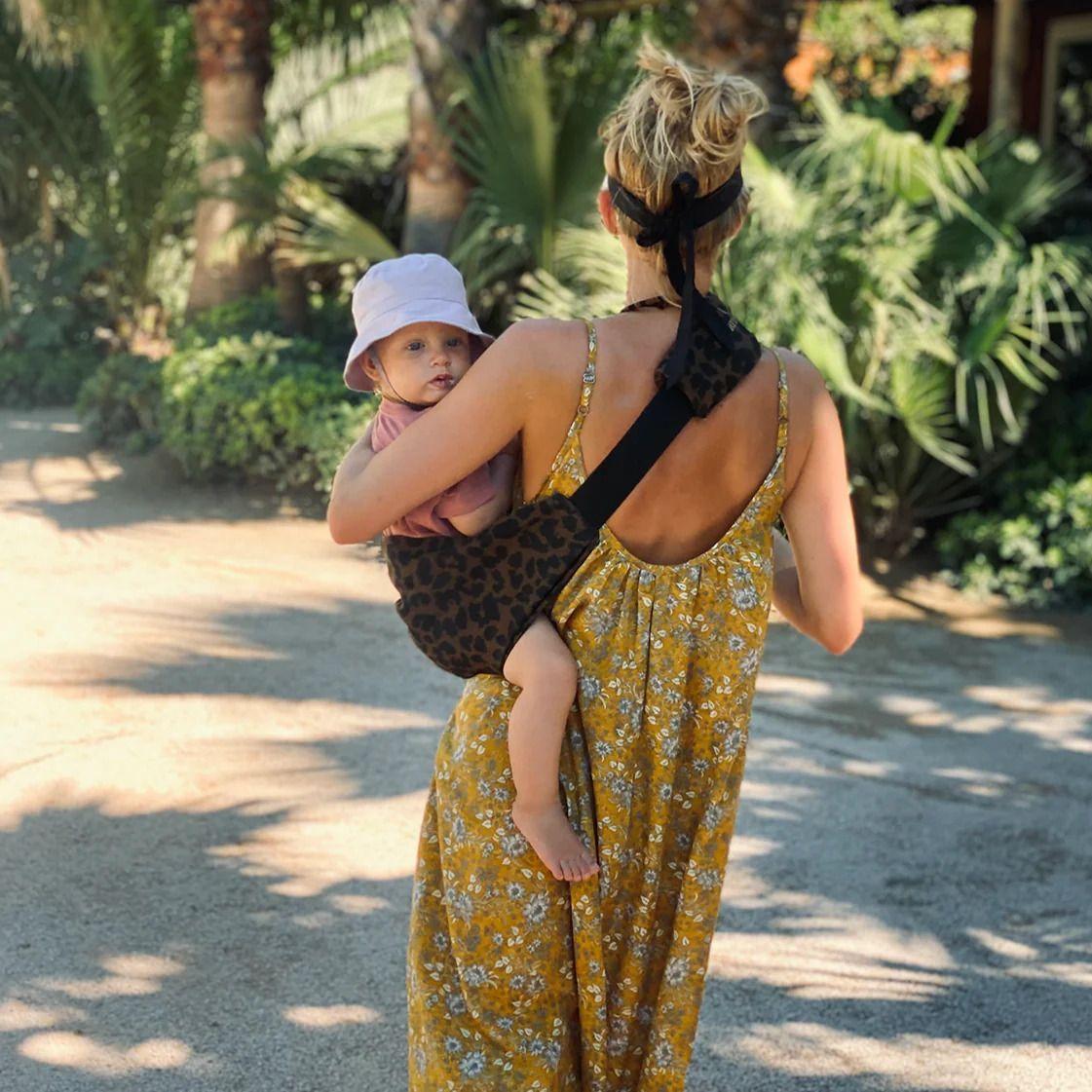 Portabebé Wildride Leopard Print Brown-2