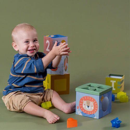 Cubo de Encaje y Formas Savannah Taf Toys-4