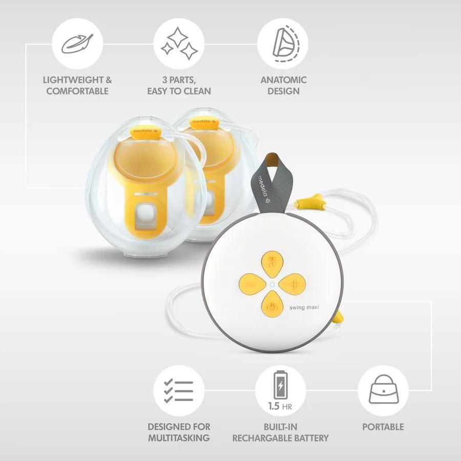 Extractor eléctrico Swing Maxi Hand Free Medela-3