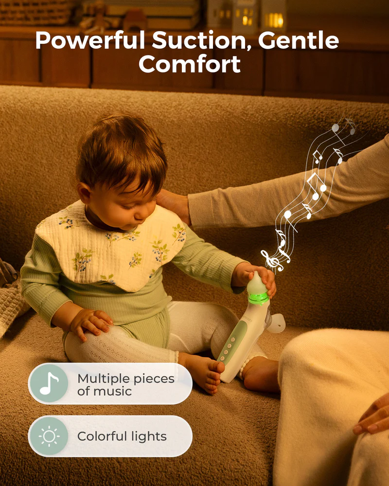 Aspirador Nasal Eléctrico con Pulverizador y Succión Momcozy-4