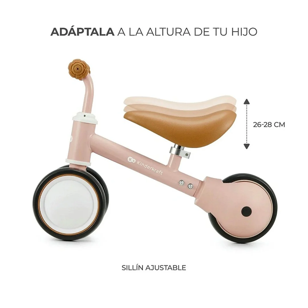 Triciclo Cutie Rosa KinderKraft-4