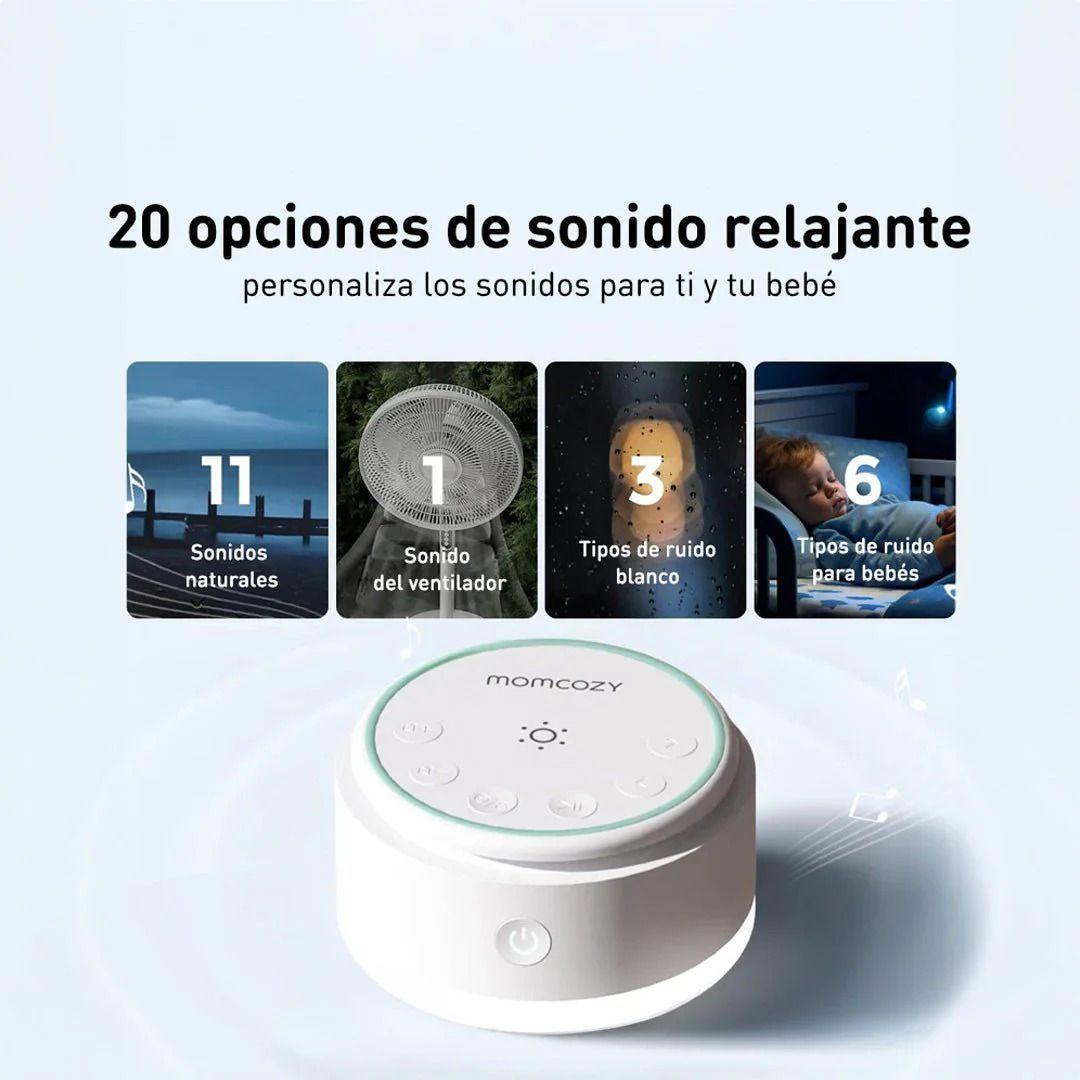 Maquina de Ruido Blanco Portátil Momcozy-8