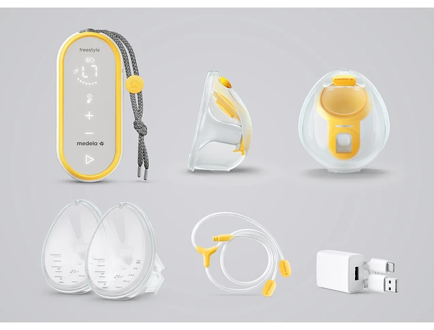 Freestyle Hands Free Extractor de leche manos libres port til el ctrico doble Medela-2