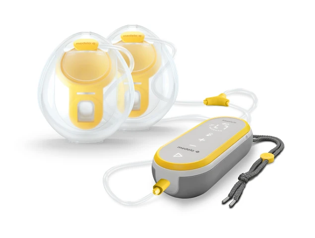 Freestyle Hands Free Extractor de leche manos libres port til el ctrico doble Medela-4