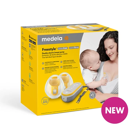 Freestyle Hands Free Extractor de leche manos libres port til el ctrico doble Medela-5