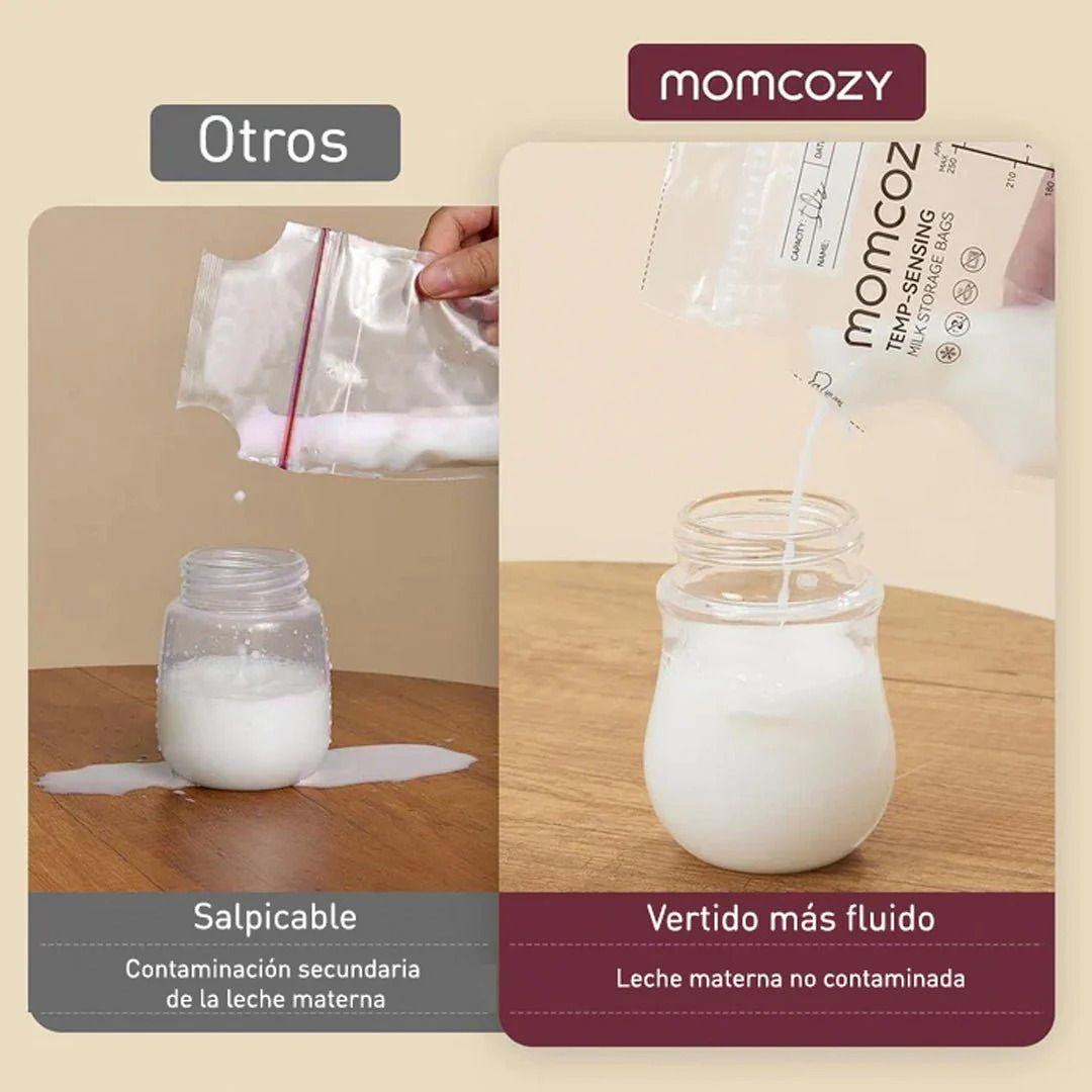 Bolsas para Almacenar Leche Materna con Boquilla 60 unidades Momcozy-2