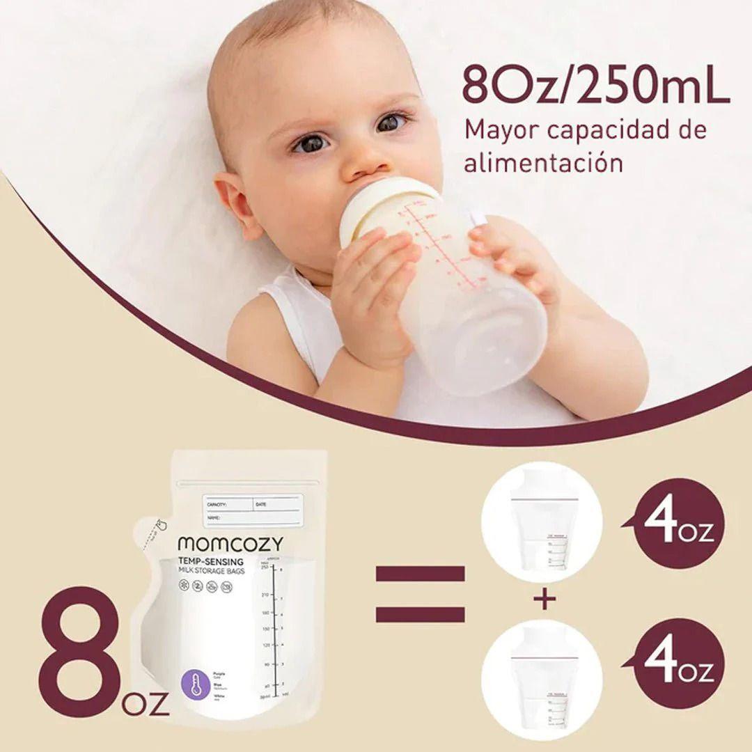 Bolsas para Almacenar Leche Materna con Boquilla 60 unidades Momcozy-4