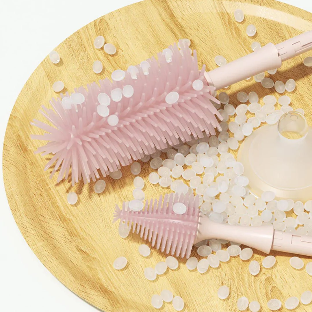 Kit de Cepillos para Mamaderas Rosa-2