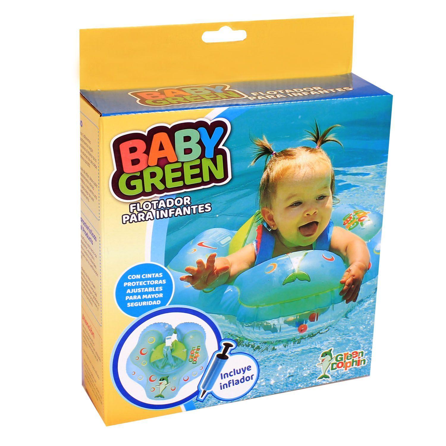 Flotador Baby Green Green Dolphin-3