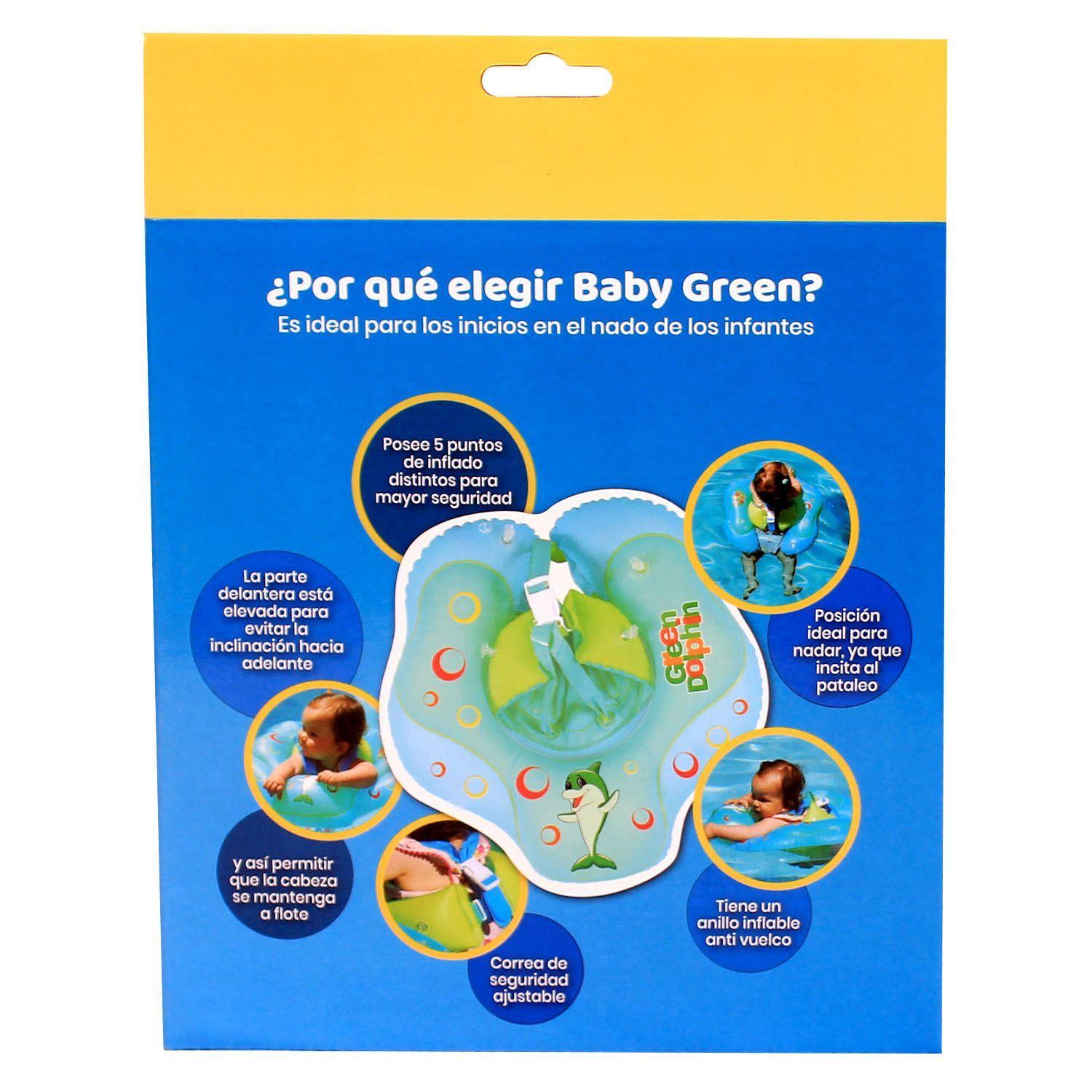 Flotador Baby Green Green Dolphin-5