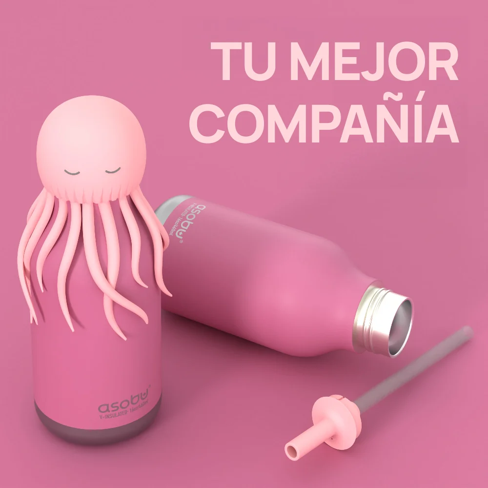 Botella Térmica Bestie Pulpo Asobu-3