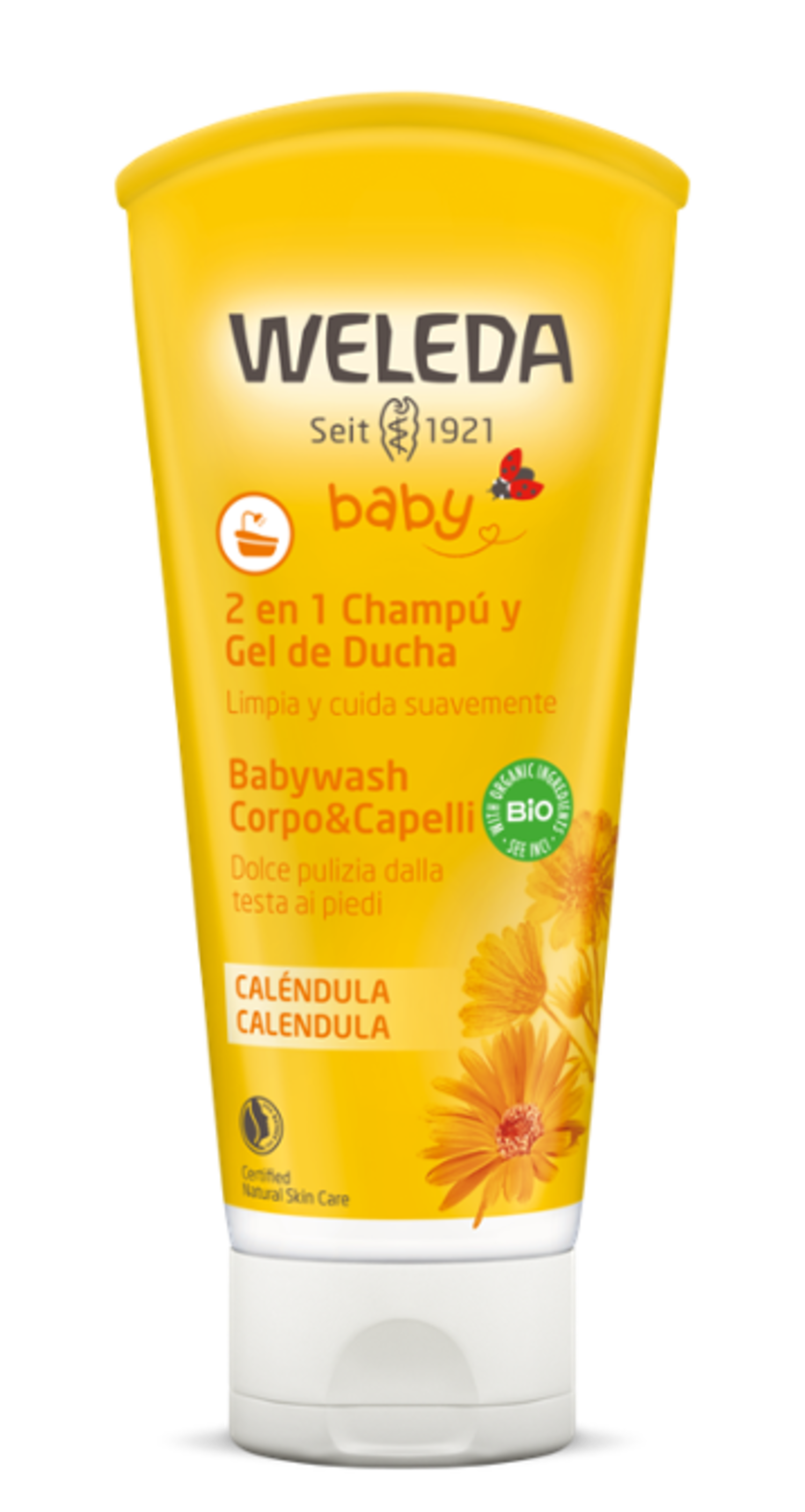 Champú & Gel de Ducha de Caléndula 200ml-0
