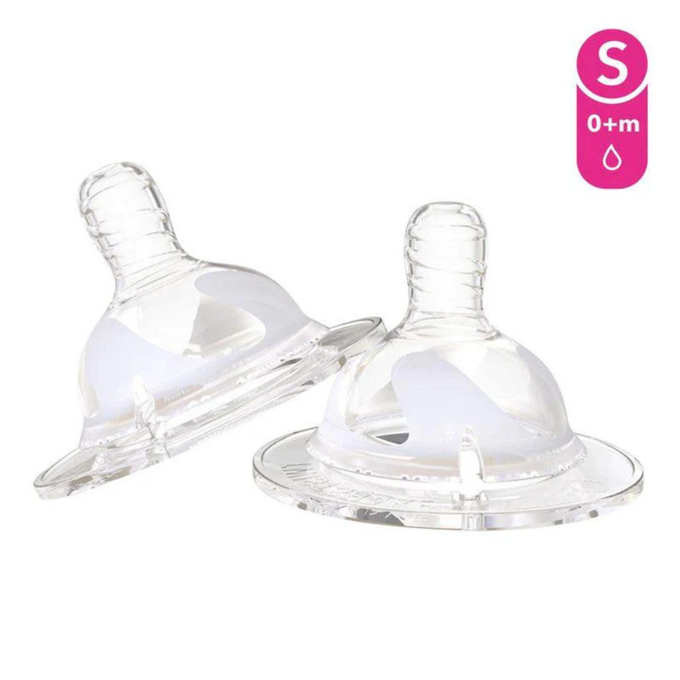 Tetinas Twistshake Anti-Cólico 2 unidades - Talla S-0