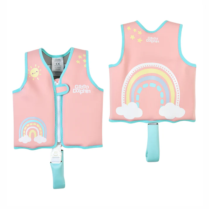 Chaleco Flotador Infantil Palorosa Pequeño 15 a 19 kg Green Dolphin-2