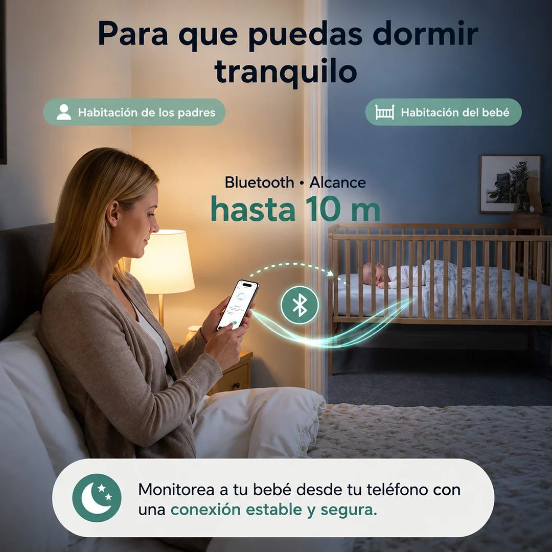 Termómetro Continuo para Bebé Momcozy-6