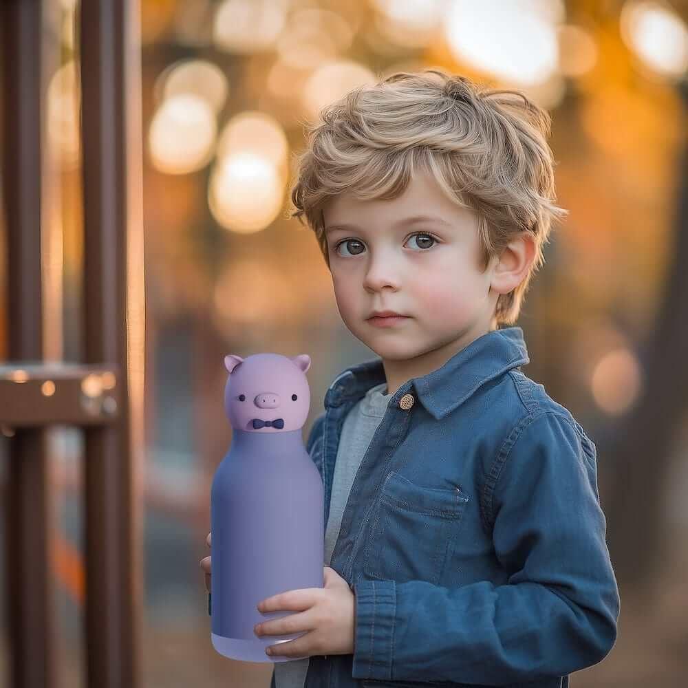 Botella Térmica Bestie Piggy Asobu-2